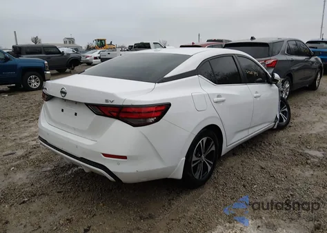 2022 Nissan Sentra Sv Xtronic Cvt z USA, uszkodzony, nr VIN 3N1AB8CV2NY248755